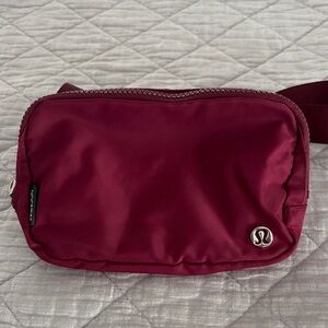 lululemon athletica Maroon Belt Bag